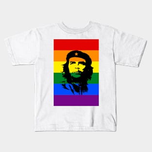 Che Guevara Pride Flag Kids T-Shirt